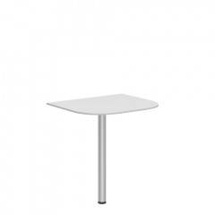 Приставка с опорой XR 706.1 Белый/Алюминий 700х600х750