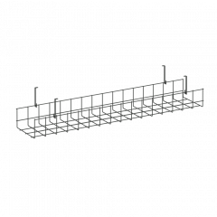 Кабель-канал сетчатый широкий KK-S-80 Антрацит металл 805*181*154