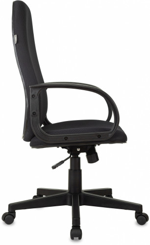 Кресло руководителя Бюрократ Ch-808AXSN темно-серый TW-12 крестов. пластик