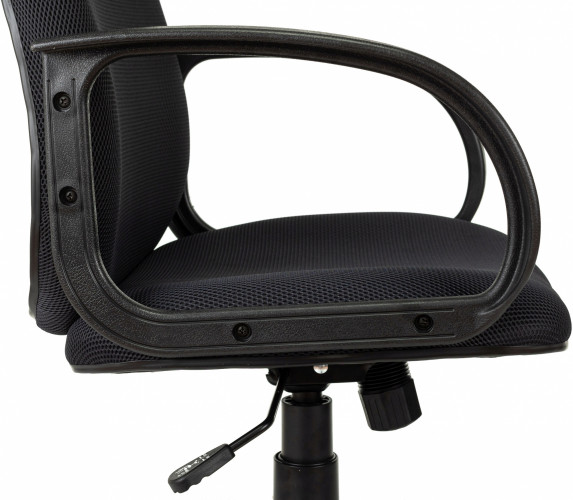 Кресло руководителя Бюрократ Ch-808AXSN темно-серый TW-12 крестов. пластик