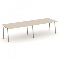 Estetica Стол переговорный ES.PRG-2.4-K Капучино/Латте металл 3160*980*750