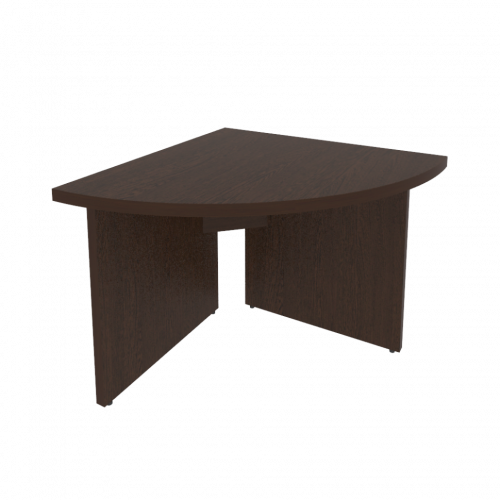 First Угловой модуль переговорного стола левый KPR-4 (L) Венге 900*900*765