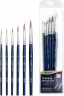Набор кистей Deli 73893 Arte Nuevo синтетика круг. дерев.лакир.ручка