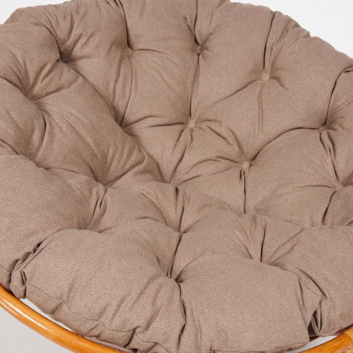 Кресло "PAPASAN"  23/01 W /с подушкой/, Cognac (коньяк), экошерсть Коричневый, 1811-5