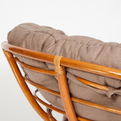 Кресло "PAPASAN"  23/01 W /с подушкой/, Cognac (коньяк), экошерсть Коричневый, 1811-5