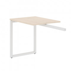 Брифинг приставка XQR 869 Бук Тиара/Белый 800х600х750