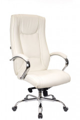 Кресло Everprof King экокожа кремовый