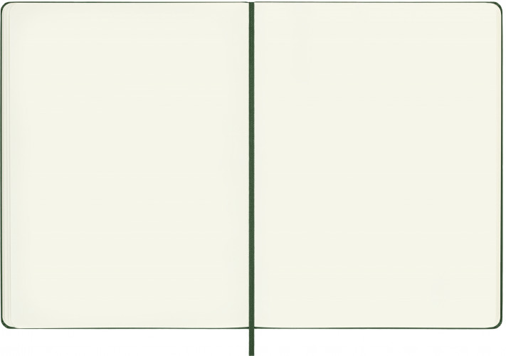 Блокнот Moleskine CLASSIC QP092K15 XLarge 190х250мм 192стр. нелинованный твердая обложка зеленый