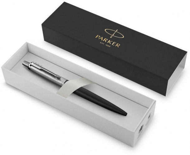 Ручка шариков. Parker Jotter XL K69 (CW2068358) Matte Black CT M син. черн. подар.кор.