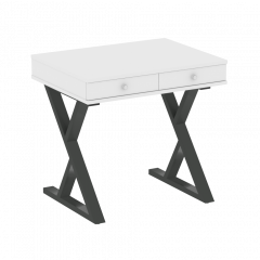 Home Office Стол письменный VR.SP-1-79.M Белый/Антрацит металл 794*600*750