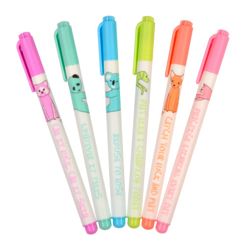 Набор текстовыделителей Bruno Visconti MintMarker 22-0075 скошенный пиш. наконечник 3мм 6цв. ПВХ-пенал