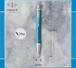 Ручка шариков. Parker IM Premium K318 (CW2143645) Blue Grey CT M син. черн. подар.кор.