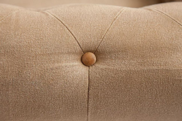 Диван 3-x местный Secret De Maison MANCHESTER (mod. M 129 S), кожа буйвола / ткань хлопок, 190*77*79, Античный темный