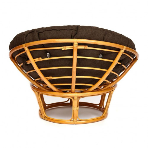 Кресло "PAPASAN"  23/01 W /с подушкой/, Honey (мед), ткань Коричневый, 3М7-147