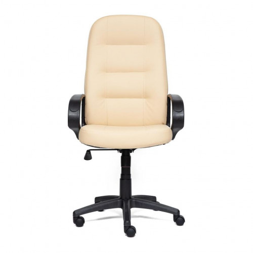 Кресло DEVON, кож/зам, бежевый, 36-34