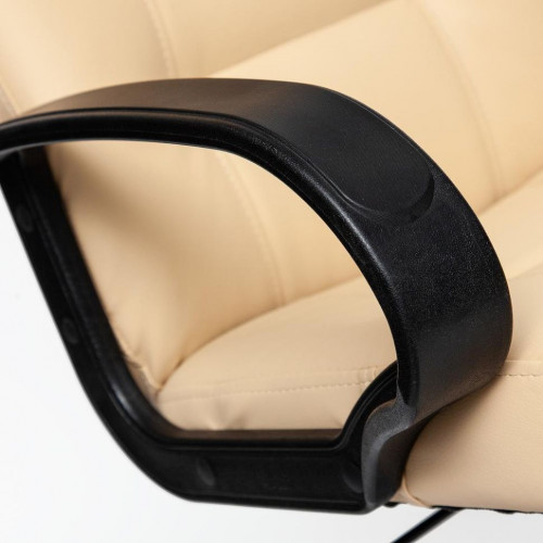 Кресло DEVON, кож/зам, бежевый, 36-34