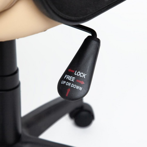 Кресло DEVON, кож/зам, бежевый, 36-34