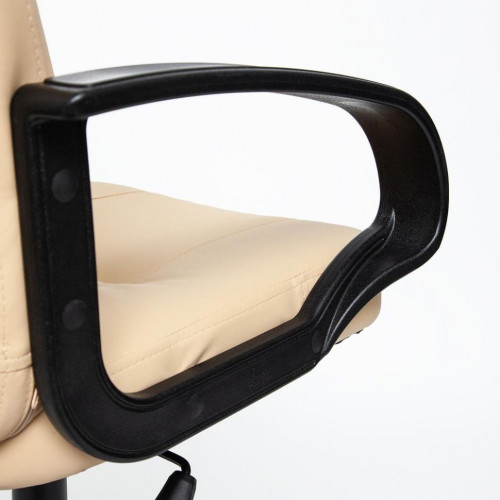 Кресло DEVON, кож/зам, бежевый, 36-34