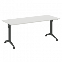 X-Pull Стол складной мобильный X.M-5.7 Белый бриллиант/Антрацит металл 1780*720*753