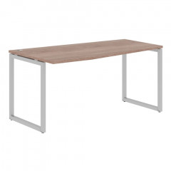 Стол эргономичный XQCT 169(L) Дуб Сонома/Алюминий 1600х900х750
