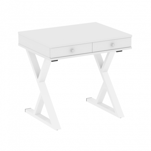 Home Office Стол письменный VR.SP-1-79.M Белый/Белый металл 794*600*750