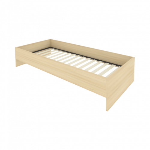 Light Кровать с ортопедическим основанием без изголовья С-К-90 Акация 950*2050*400