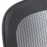 Кресло BIG-1, сетка/рецикл. кожа, черный
