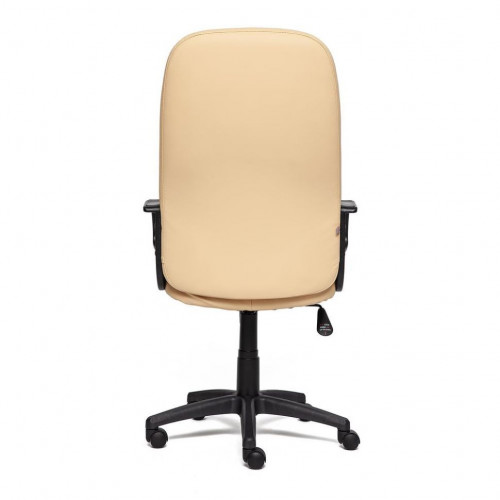 Кресло DEVON, кож/зам, бежевый/бежевый перфорированный, 36-34/36-34/06