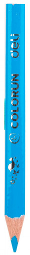 Карандаши цв. Deli EC00400 ColoRun трехгран. тополь 12цв. коробка/европод.