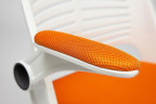 Кресло JOY, ткань, оранжевый