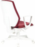 Кресло Бюрократ CH-W545 красный 38-410 крестов. пластик пластик белый