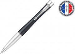 Ручка шариков. Parker Urban Core K314 (CW2143639) Muted Black CT M син. черн. подар.кор.