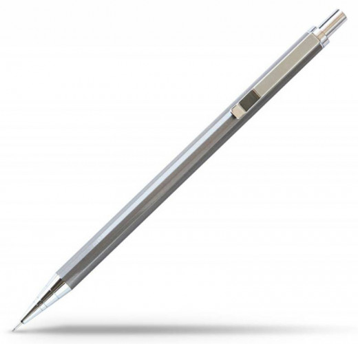 Карандаш мех. Deli E6490 Elite 0.5мм металл ассорти дисплей ластик