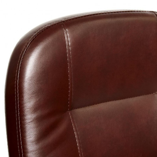 Кресло DEVON, кож/зам, коричневый, 2 TONE