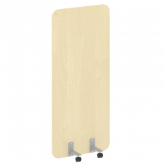 R-line Перегородка на металлических опорах, на роликах DP.R-80-180 Клён/Серый металл 800*18*1800