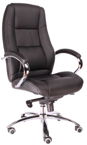 Кресло Everprof Kron M Кожа Черная