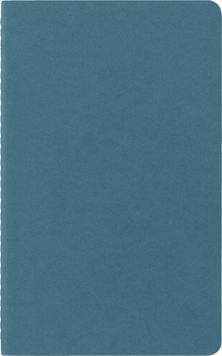 Блокнот Moleskine CAHIER JOURNAL CH018B44 Large 130х210мм обложка картон 80стр. нелинованный голубой (3шт)