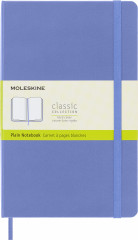 Блокнот Moleskine CLASSIC QP062B42 Large 130х210мм 240стр. нелинованный твердая обложка голубая гортензия