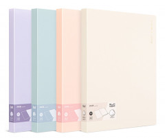 Папка с 40 прозр.вклад. Deli NS195 A4 полипропилен ассорти