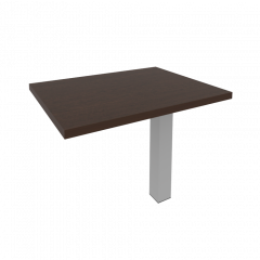 First Брифинг-приставка KB-4 Венге/Серая опора 900*700*765