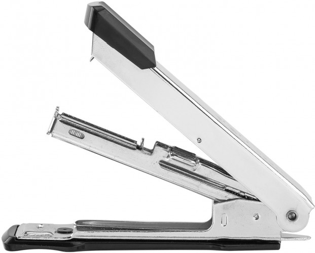 Степлер Deli E0224N Essential N10 (15листов) ассорти 50скоб закрытый коробка