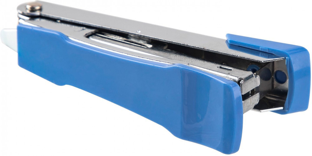 Степлер Deli E0224N Essential N10 (15листов) ассорти 50скоб закрытый коробка