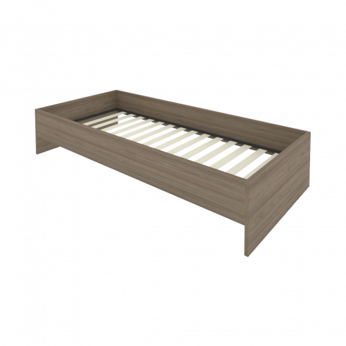 Light Кровать с ортопедическим основанием без изголовья С-К-90 Вяз 950*2050*400