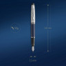 Ручка перьев. Waterman Expert L`Essence du Bleu (CW2166426) LaqBlue CT F сталь нержавеющая подар.кор.