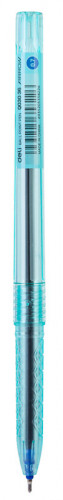 Ручка шариков. Deli Arrow EQ03036-1 прозрачный/ассорти d=0.7мм син. черн. (1шт) ассорти