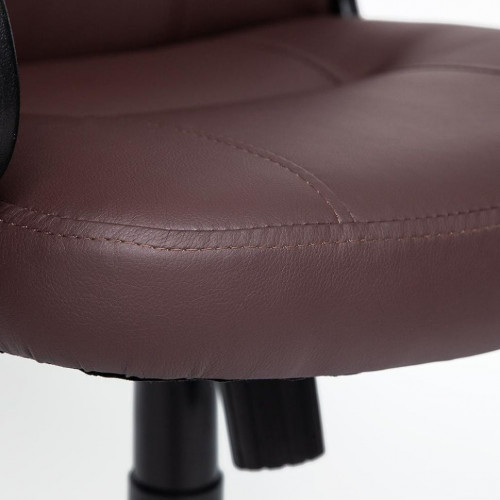 Кресло DEVON, кож/зам, коричневый, 36-36