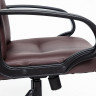 Кресло DEVON, кож/зам, коричневый, 36-36