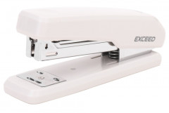 Степлер Deli E0300WHITE Exceed 24/6 26/6 (25листов) белый 100скоб металл/пластик коробка