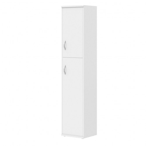 Шкаф колонка с глухой малой и средней дверьми СУ-1.8(R) Белый 406*365*1975 IMAGO