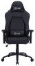 Кресло игровое Cactus CS-CHR-130 черный эко.кожа с подголов. крестов. сталь